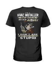Hvac Installer Ladies T-Shirt thumbnail