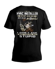 Hvac Installer V-Neck T-Shirt thumbnail