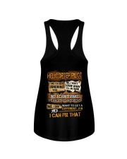 Helicopter Pilot Ladies Flowy Tank thumbnail