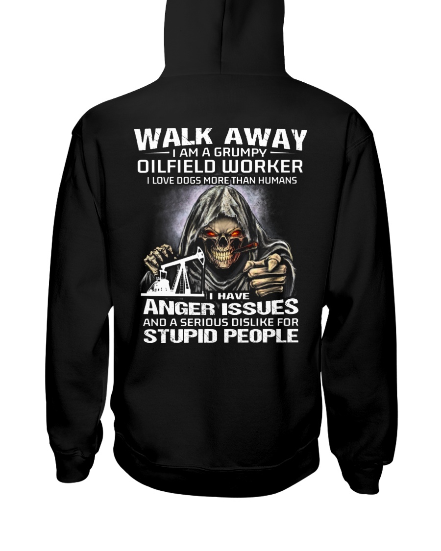 Oilfield Worker Hooded Sweatshirt