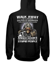 Oilfield Worker Hooded Sweatshirt back