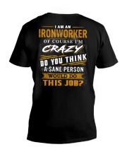 Ironworker V-Neck T-Shirt thumbnail