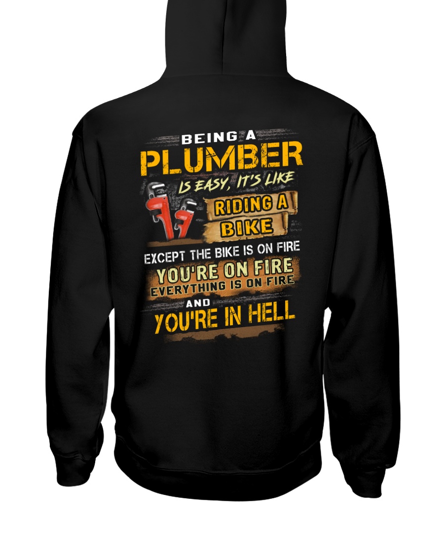 Plumber Hooded Sweatshirt