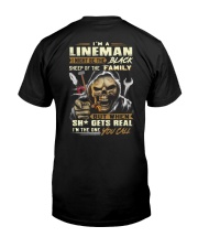 Lineman Classic T-Shirt back