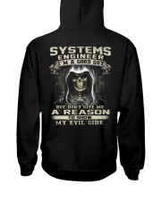 Systems Engineer Hooded Sweatshirt back