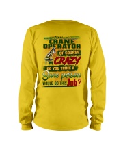 Crane Operator Long Sleeve Tee thumbnail