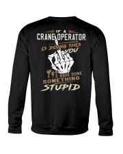 Crane Operator Crewneck Sweatshirt thumbnail