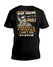 Concrete Finisher V-Neck T-Shirt thumbnail