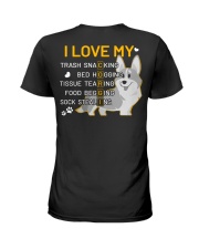 I Love My Corgi Dog Ladies T-Shirt thumbnail