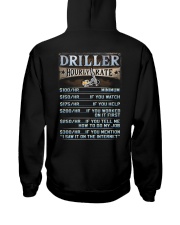 Driller Hooded Sweatshirt back