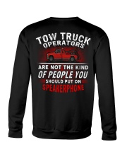 Tow Truck Operator Crewneck Sweatshirt thumbnail