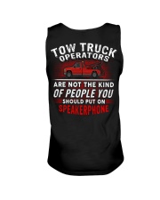 Tow Truck Operator Unisex Tank thumbnail