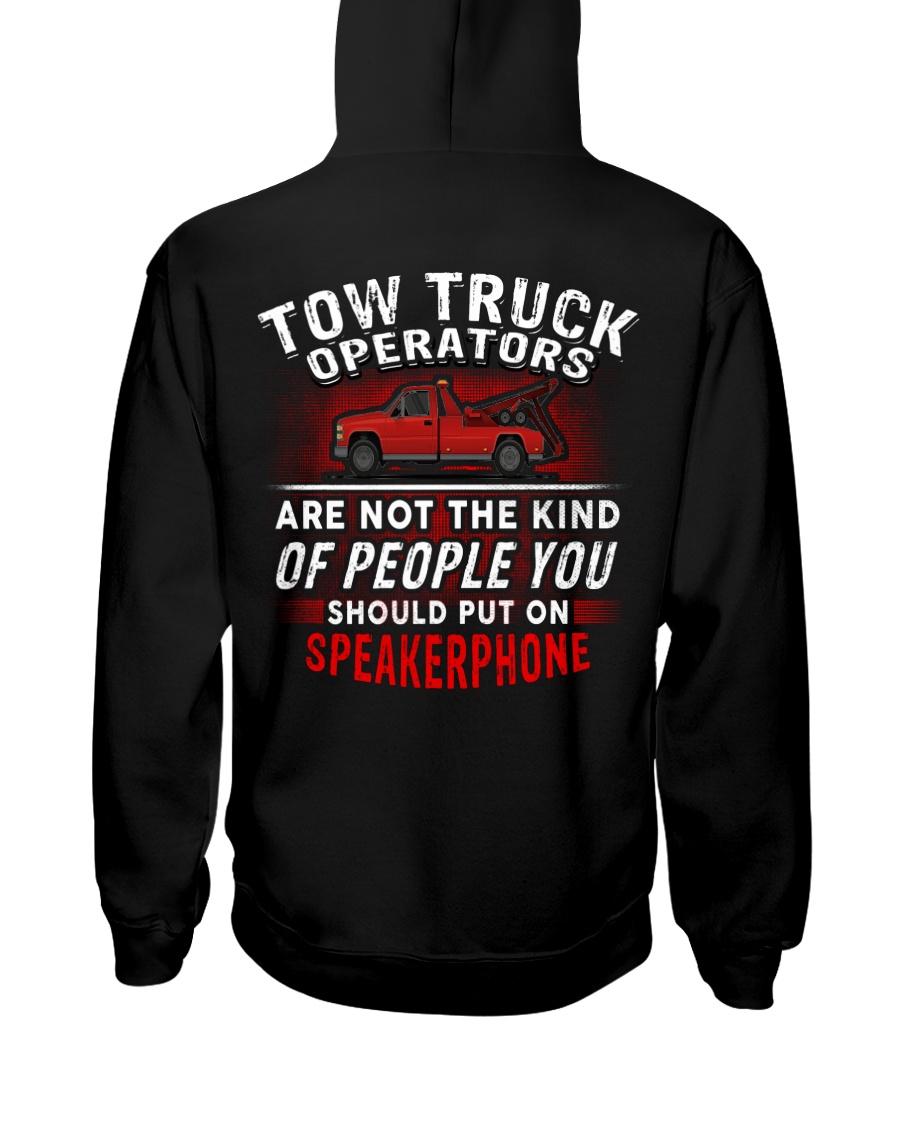 Tow Truck Operator Hooded Sweatshirt