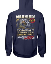 Combat Engineer Hooded Sweatshirt back
