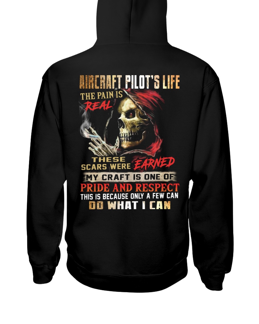 Aircraft Pilot Hooded Sweatshirt
