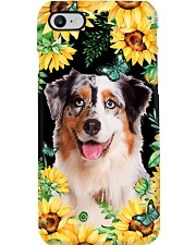 Australian Shepherd Flower Phone Case Phone Case i-phone-7-case