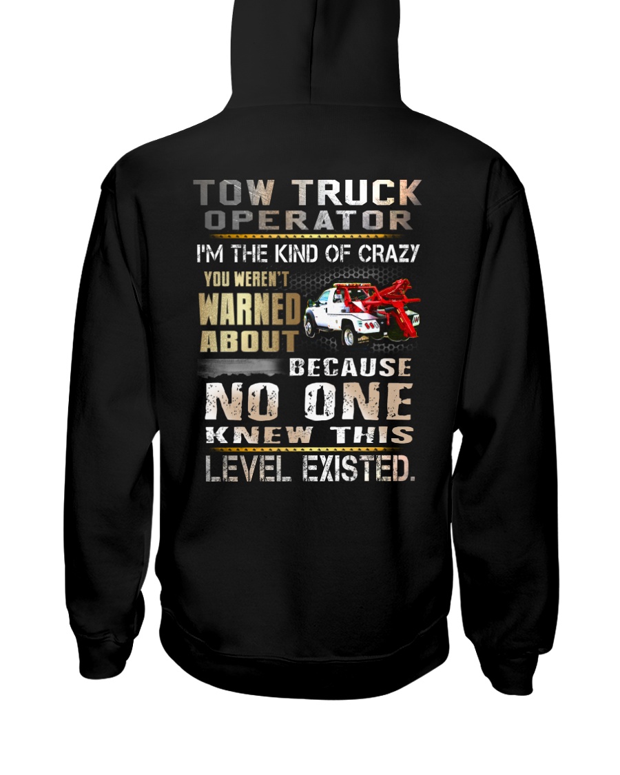 Tow Truck Operator Hooded Sweatshirt