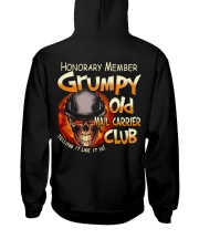 Mail Carrier Hooded Sweatshirt back