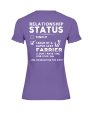 Farrier Relationship Status Job Shirt Premium Fit Ladies Tee thumbnail