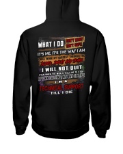 Technical Support Hooded Sweatshirt back