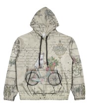 Bull Terrier All Over Shirt Women's All Over Print Hoodie thumbnail