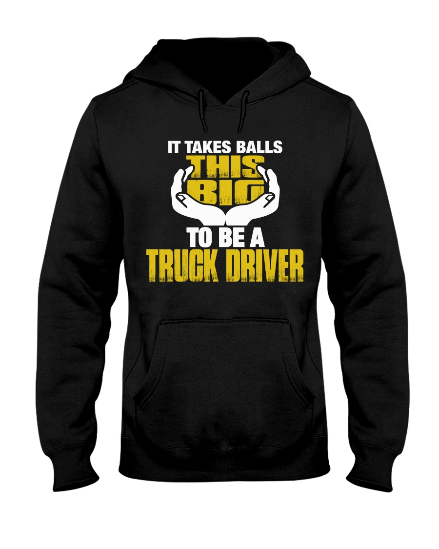truck driver shirt Hooded Sweatshirt