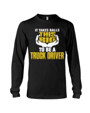 truck driver shirt Long Sleeve Tee thumbnail