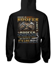 Roofer Hooded Sweatshirt back