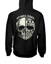 Mechanical Engineer Hooded Sweatshirt back