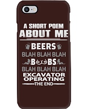 EXCAVATOR OPERATING EXCLUSIVE SHIRT Phone Case thumbnail