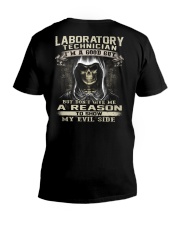 Laboratory Technician V-Neck T-Shirt thumbnail