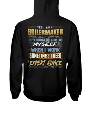 Boilermaker Hooded Sweatshirt back