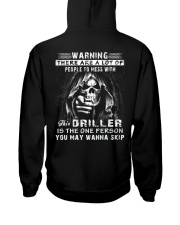 Driller Exclusive Shirts Hooded Sweatshirt back