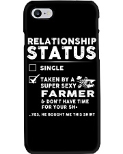 Farmer Farm Realationship Status Shirt Phone Case thumbnail