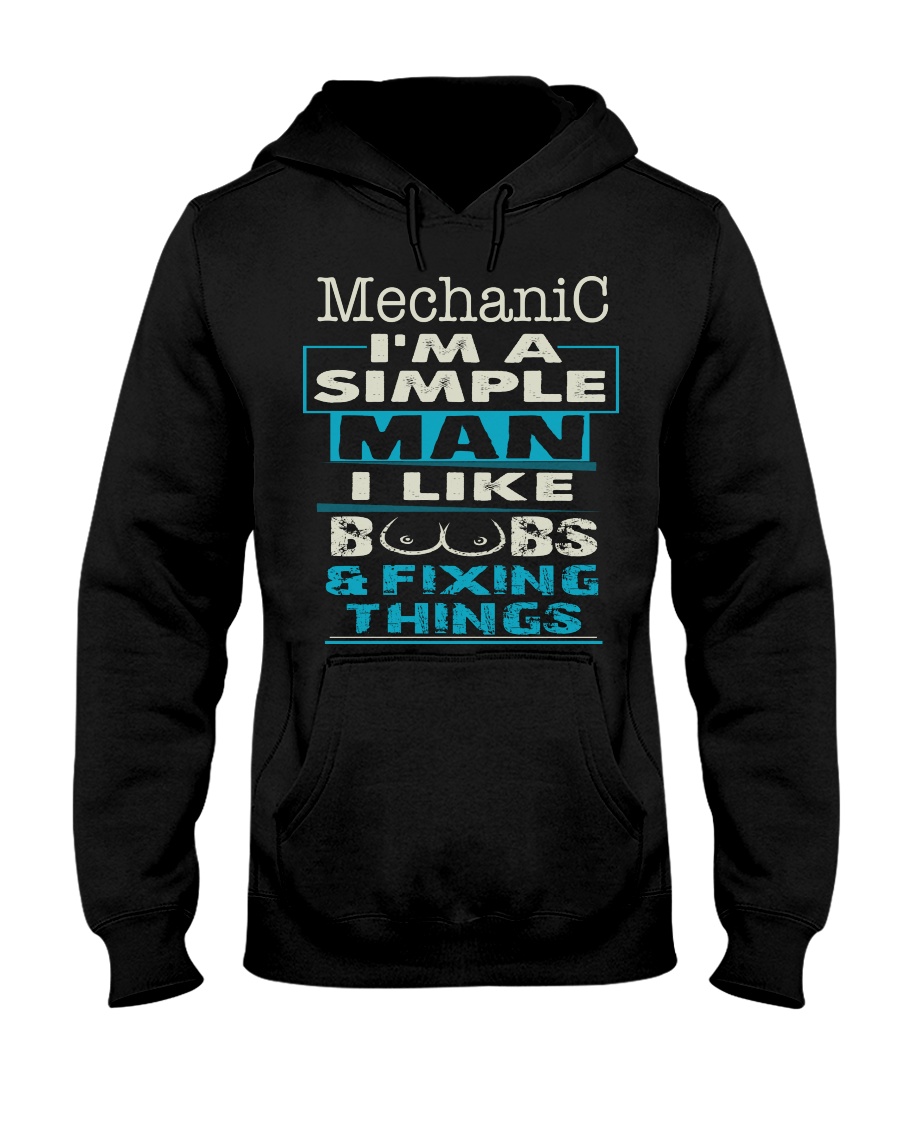 Mechanic Exclusive Shirt Hooded Sweatshirt