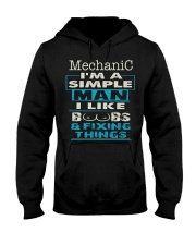 Mechanic Exclusive Shirt Hooded Sweatshirt front