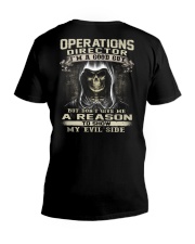 Operations Director V-Neck T-Shirt thumbnail