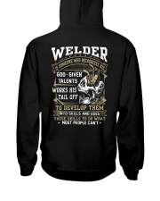 Welder Hooded Sweatshirt back