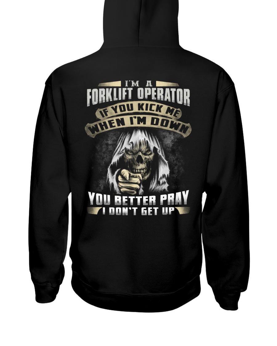 Forklift Operator Exclusive Shirt Hooded Sweatshirt