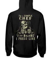 Chef Hooded Sweatshirt back
