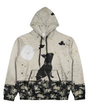 Frenchie All Over Shirt Women's All Over Print Hoodie thumbnail