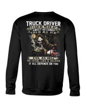 Truck Driver Crewneck Sweatshirt thumbnail