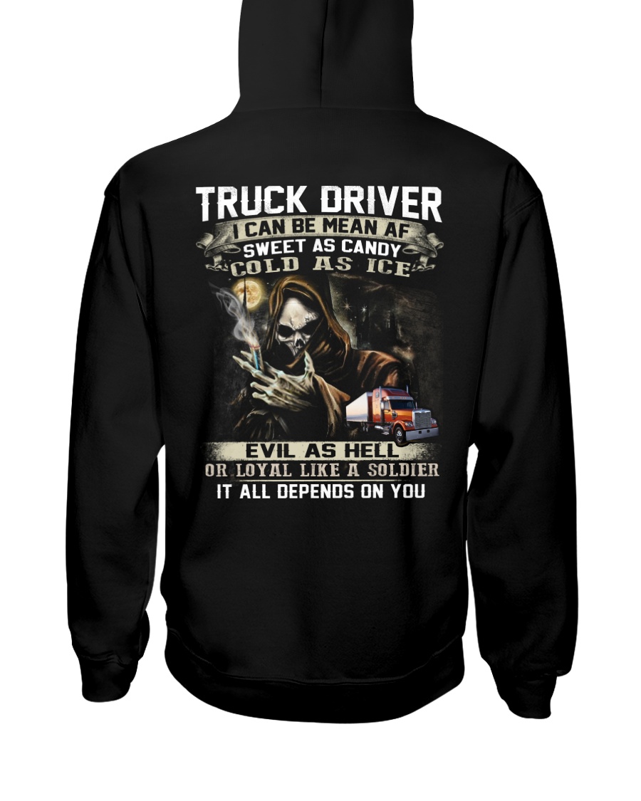 Truck Driver Hooded Sweatshirt