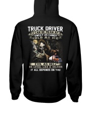 Truck Driver Hooded Sweatshirt back