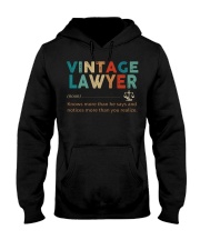 Vintage Lawyer Law Jobs Hooded Sweatshirt front