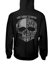 Wind Turbine Technician Exclusive Shirt Hooded Sweatshirt back