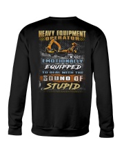 Heavy Equipment Operator Crewneck Sweatshirt thumbnail