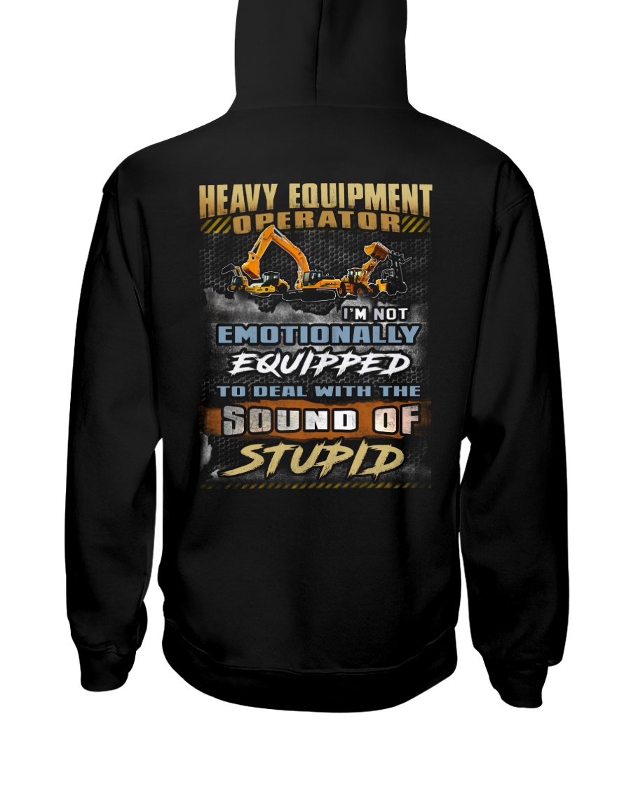 Heavy Equipment Operator Hooded Sweatshirt