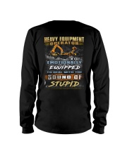 Heavy Equipment Operator Long Sleeve Tee thumbnail