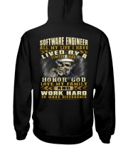 Software Engineer Hooded Sweatshirt back